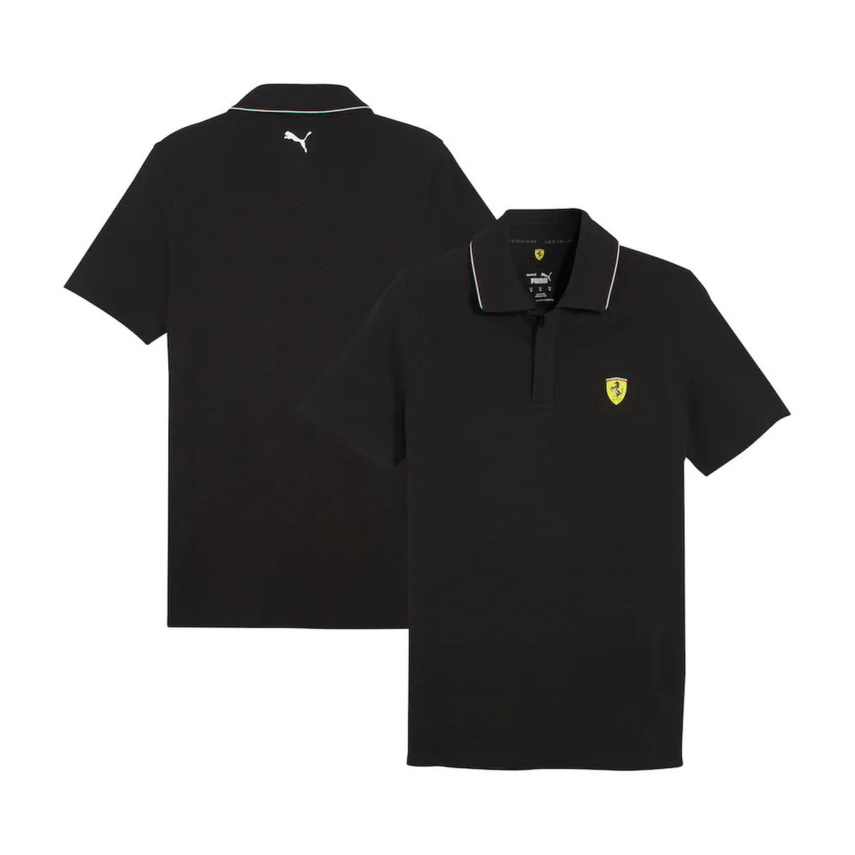 Scuderia Ferrari Puma 2024 Race Polo - Black