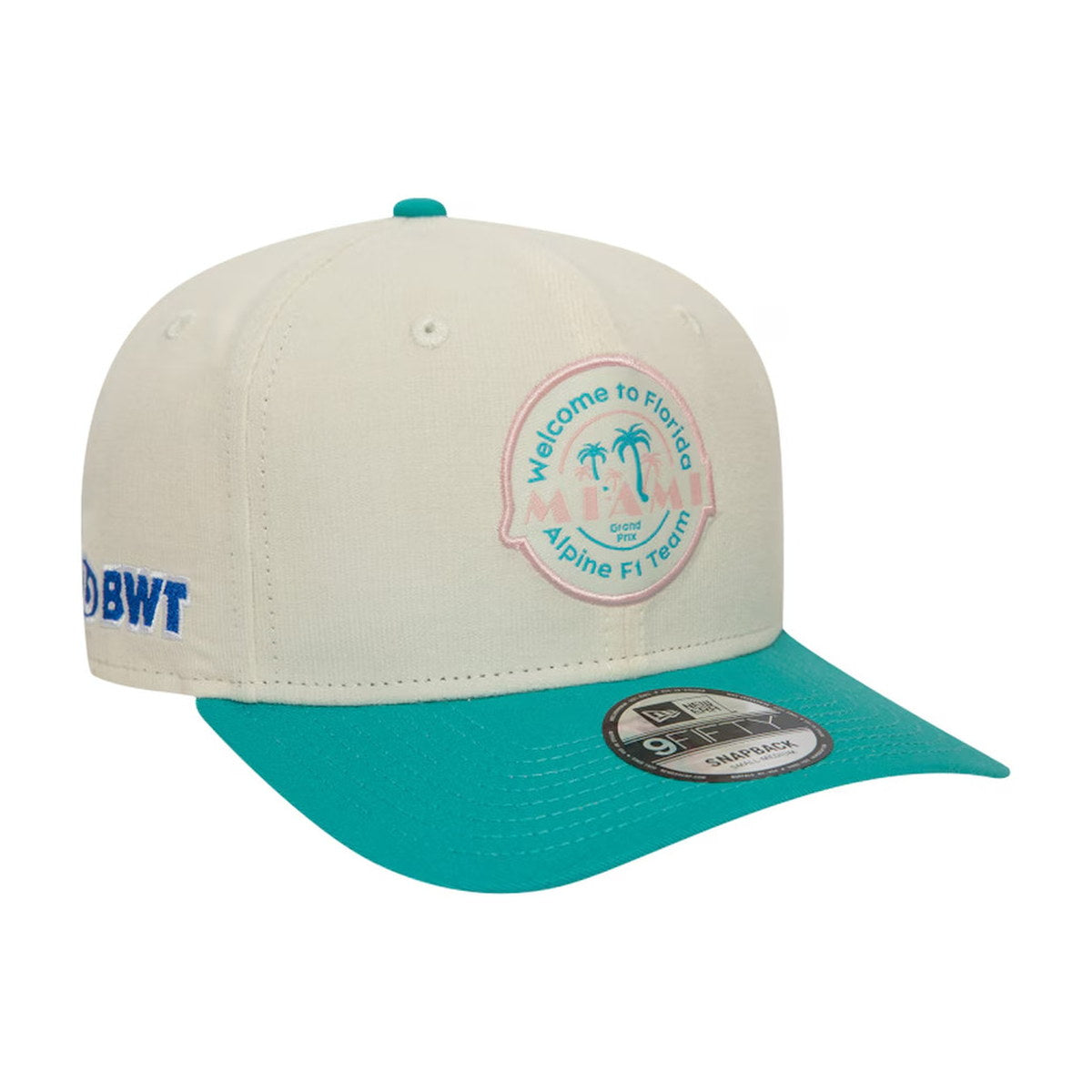 Alpine New Era Miami 9FIFTY Snapback Hat - White