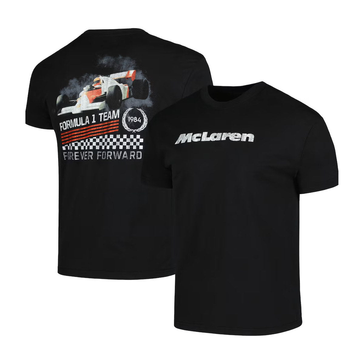 McLaren F1 Team Forever Forward T-Shirt - Black