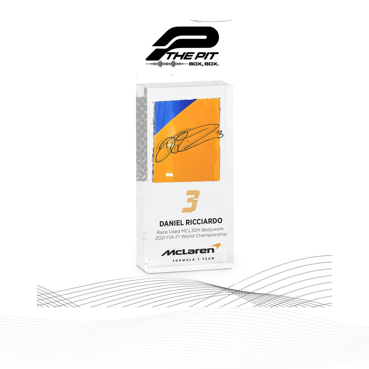 Daniel Ricciardo Signed Acrylic