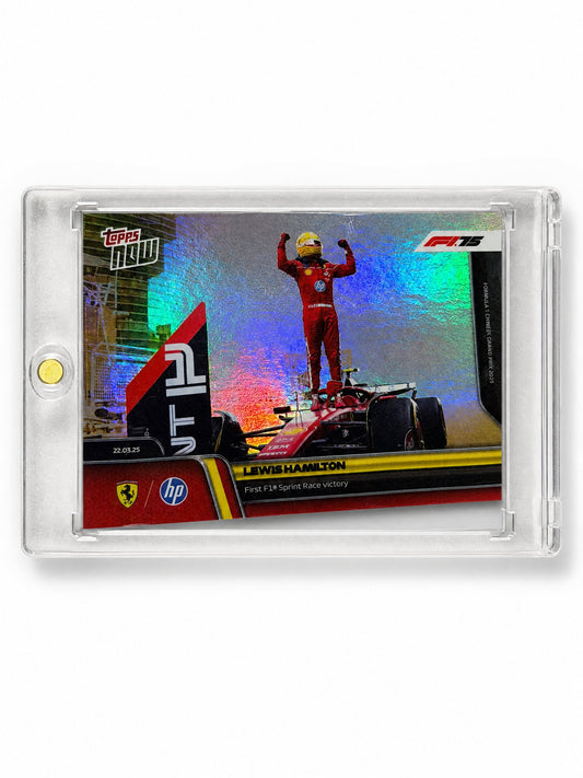 Topps Now · 22.03.25 · Lewis Hamilton first sprint-race victory
