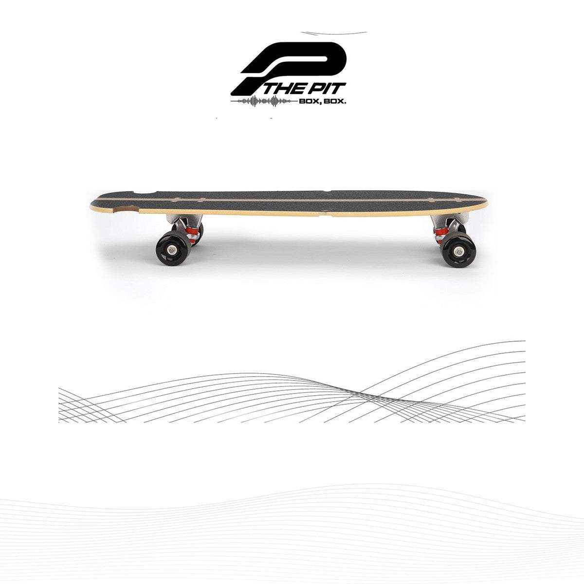 Mercedes 2016 Race-Used Floor Panel Skateboard
