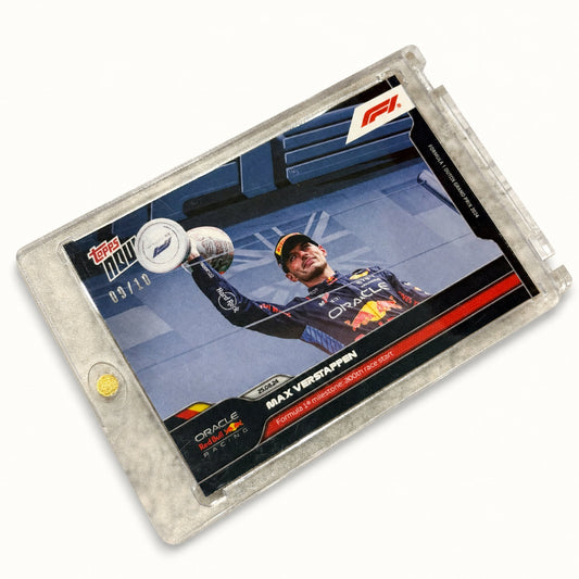 Topps Now · Max Verstappen 200th Race Start · serial 09/10