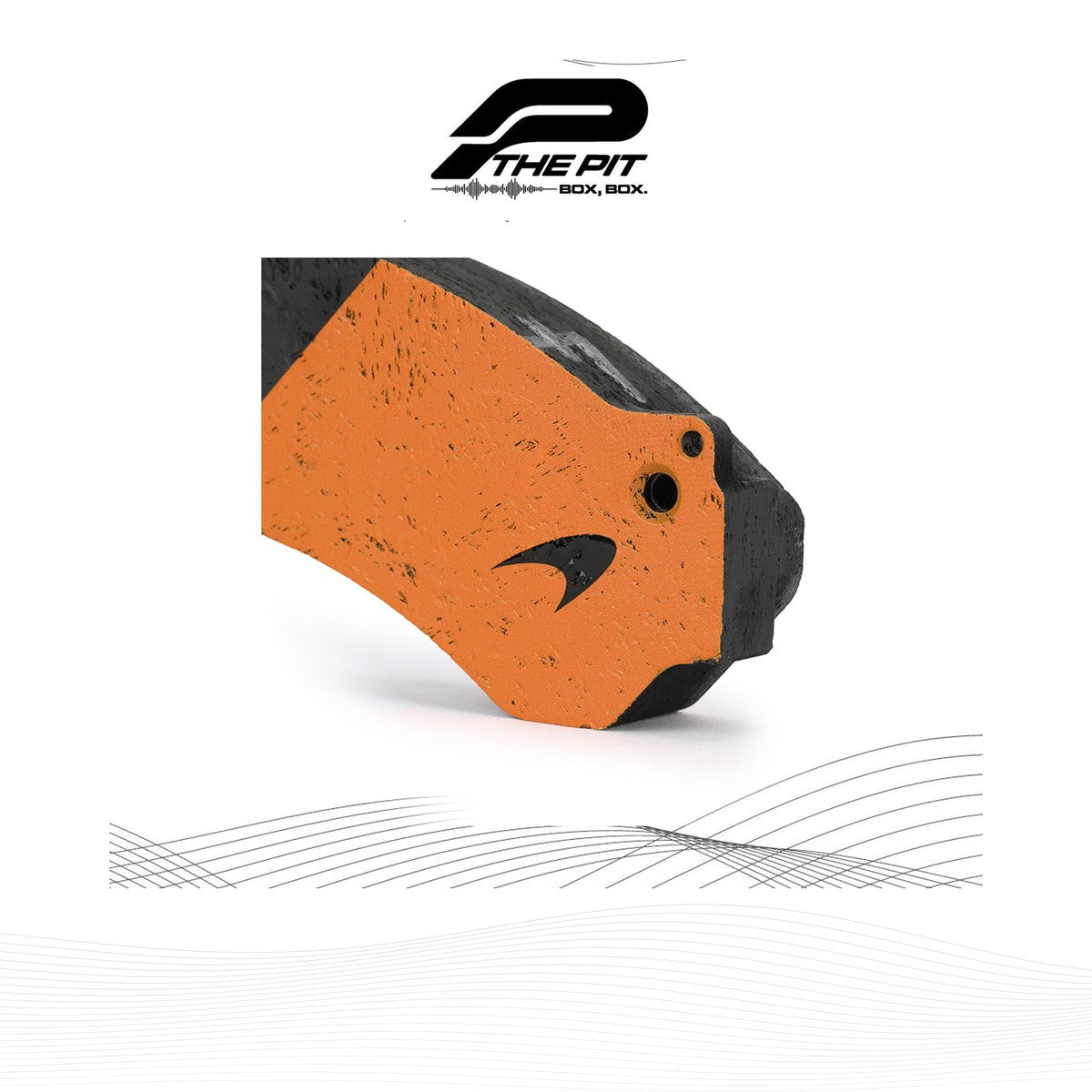 Race-Used Brake Pad — McLaren