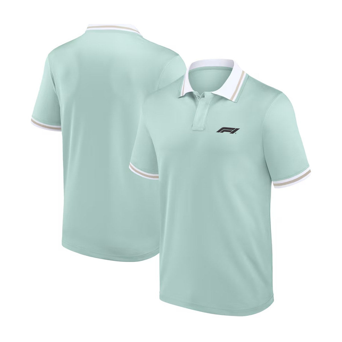 Formula 1 Merchandise Liquify Badge Textured Polo - Green