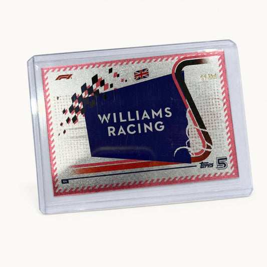 Topps Turbo Attax · William Flag · serial 11/90