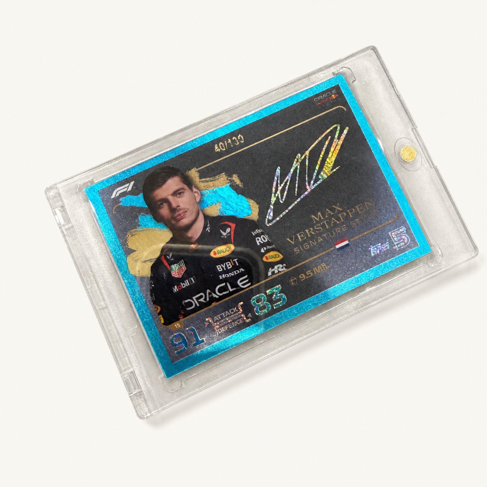 Turbo Attax · Signature Style · Max Verstappen · serial 40/90