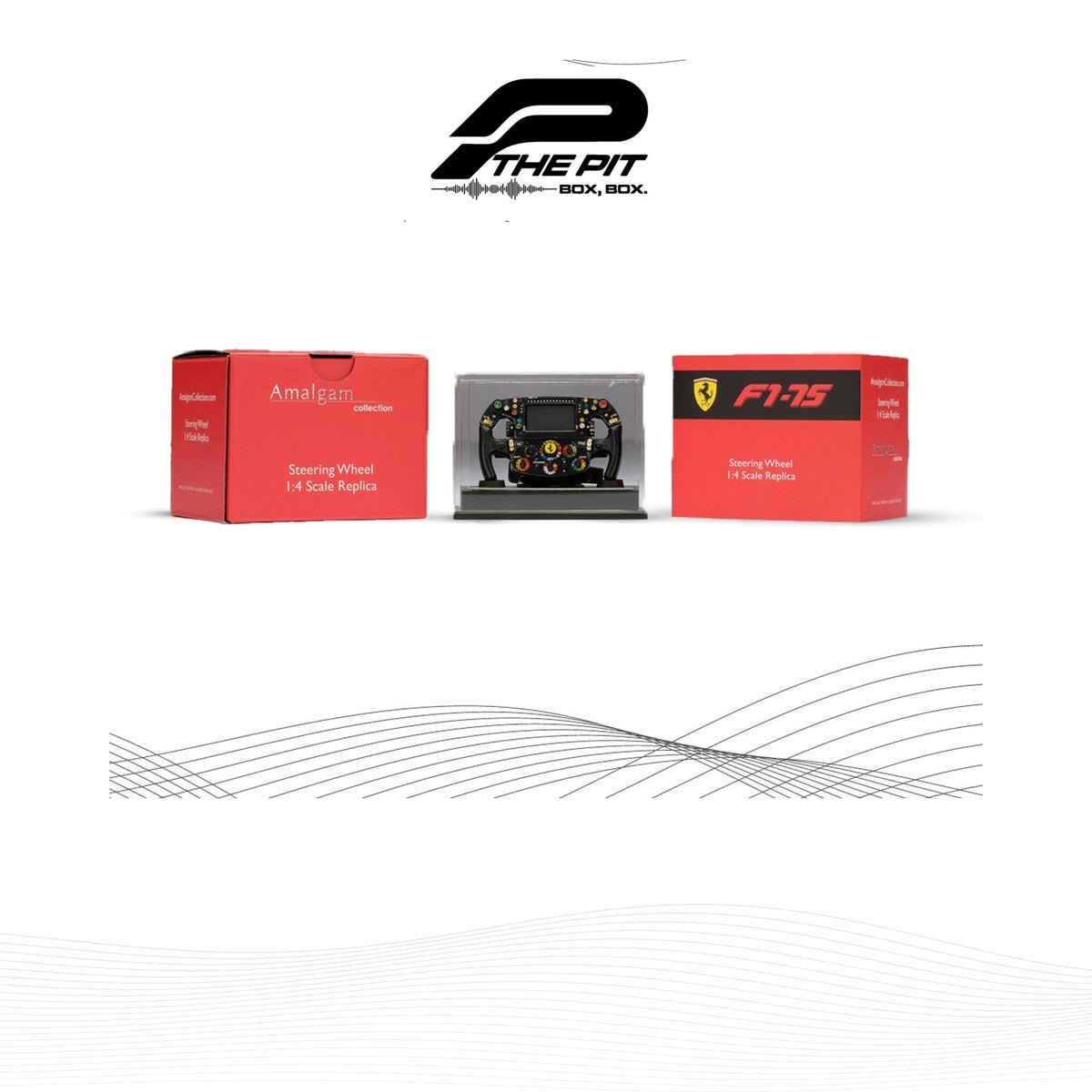 1:4 Scale Ferrari Steering Wheel