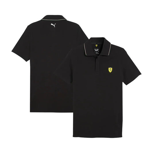 Scuderia Ferrari Puma 2024 Race Polo - Black
