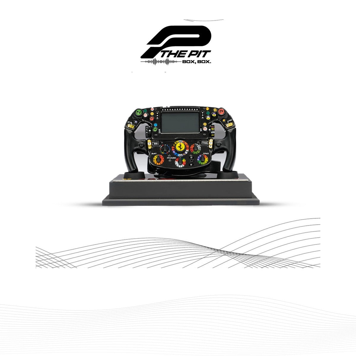 1:4 Scale Ferrari Steering Wheel