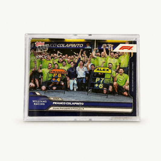 Topps Now · 15.09.24 · Franco Colapinto first F1 points