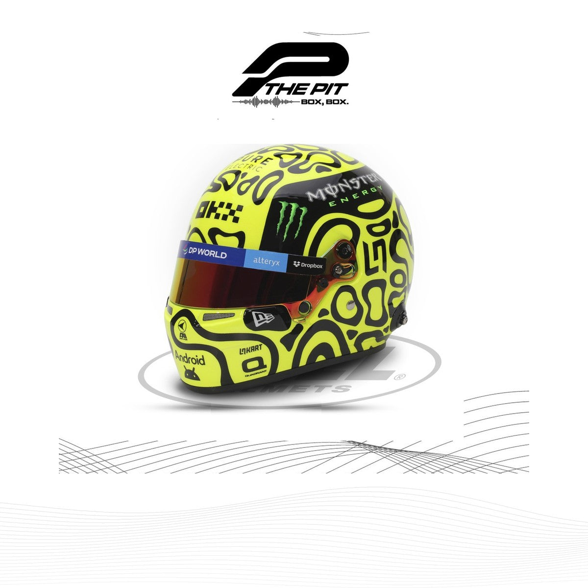 1:2 Scale Lando Norris Replica Helmet