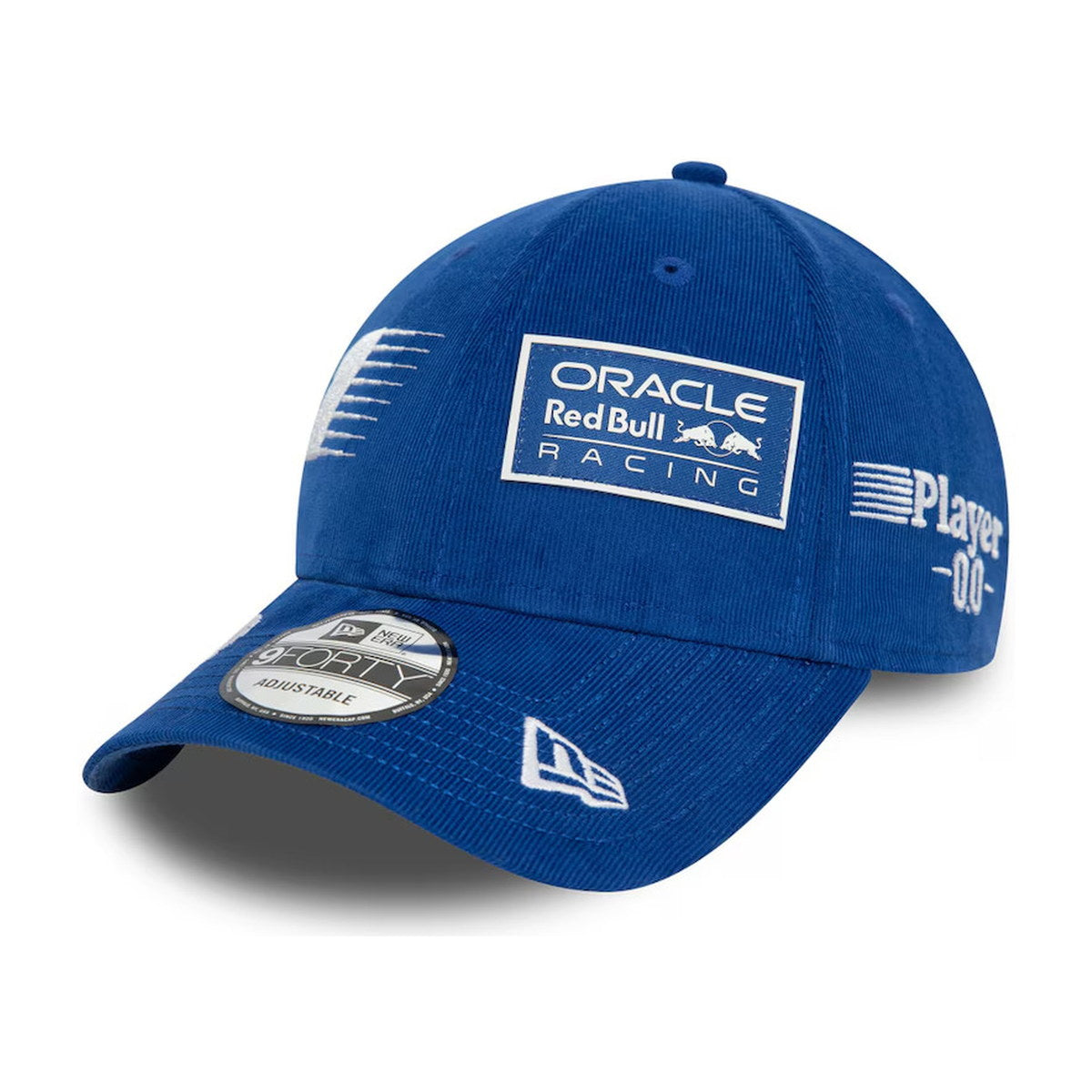 Max Verstappen Red Bull Racing New Era Zandvoort Corduroy 9FORTY Adjustable Hat - Blue