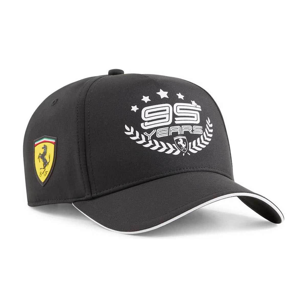 Scuderia Ferrari Puma 95 Years Graphic Adjustable Hat - Black