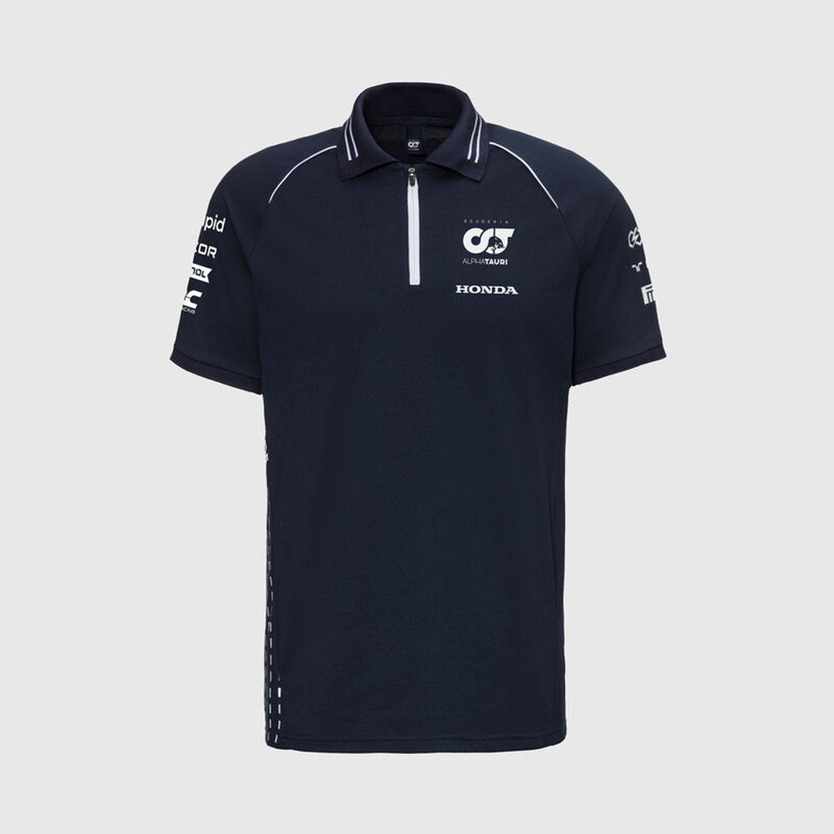 RB 2023 Cash App Hugo Boss Quarter-Zip Polo - Royal/White