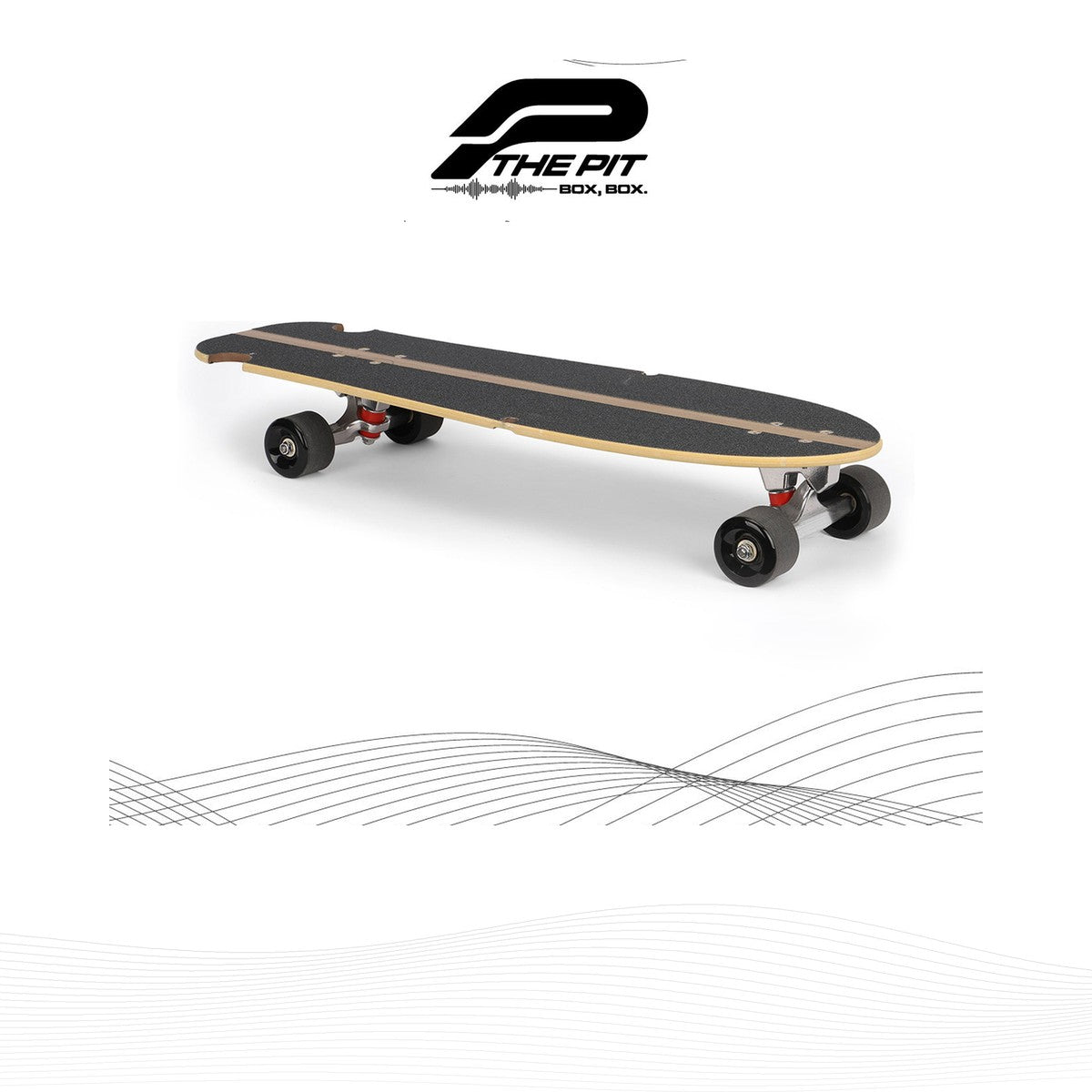 Mercedes 2016 Race-Used Floor Panel Skateboard