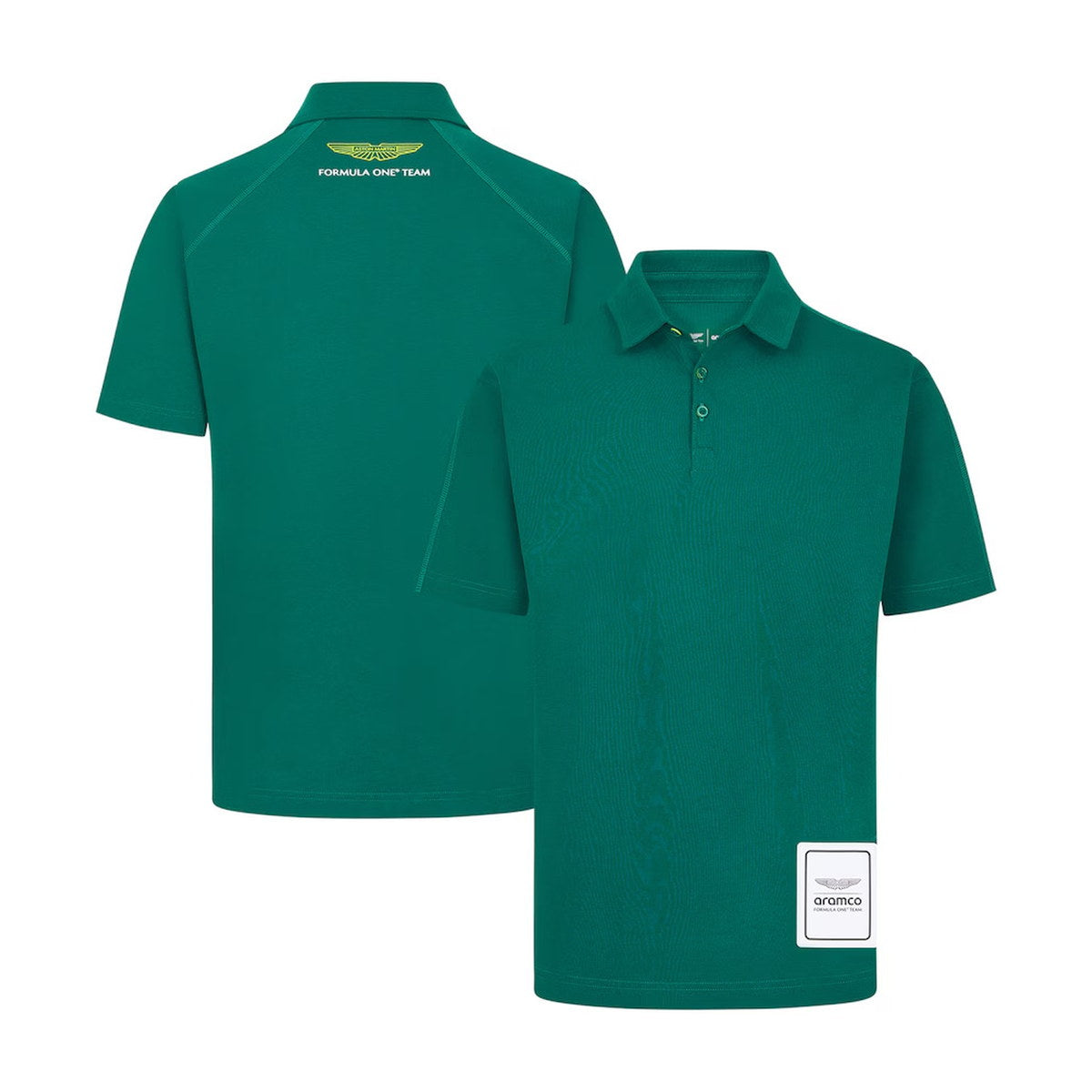 Aston Martin Unisex Logo Polo - Green