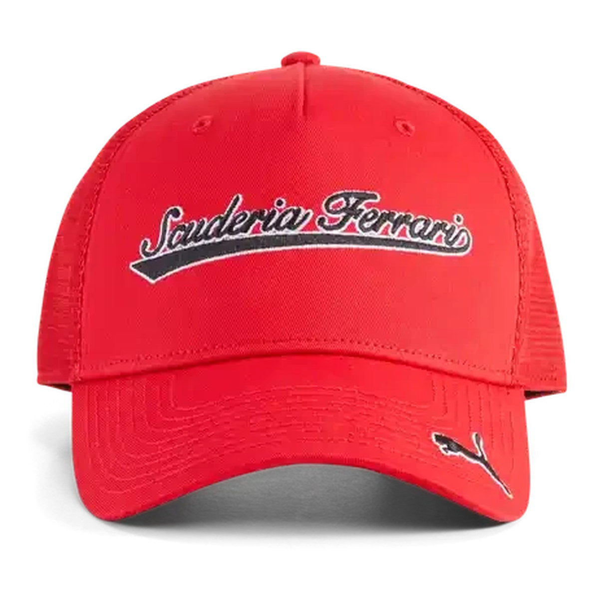 Scuderia Ferrari Puma Team Trucker Adjustable Hat - Red