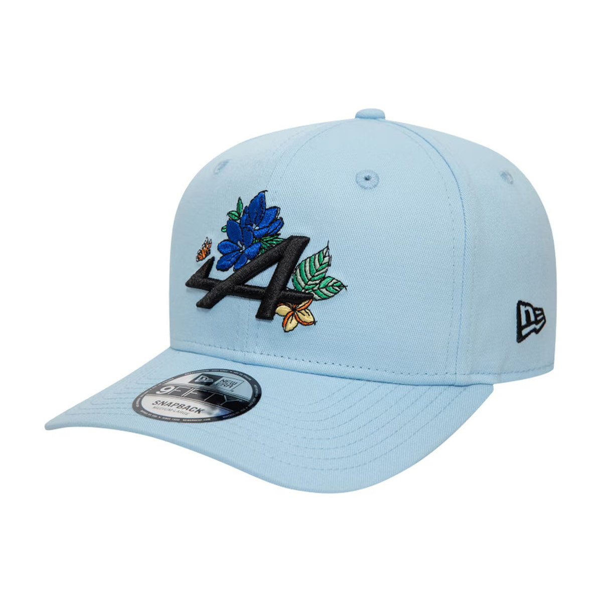 Alpine New Era Floral 9FIFTY Snapback Hat - Light Blue