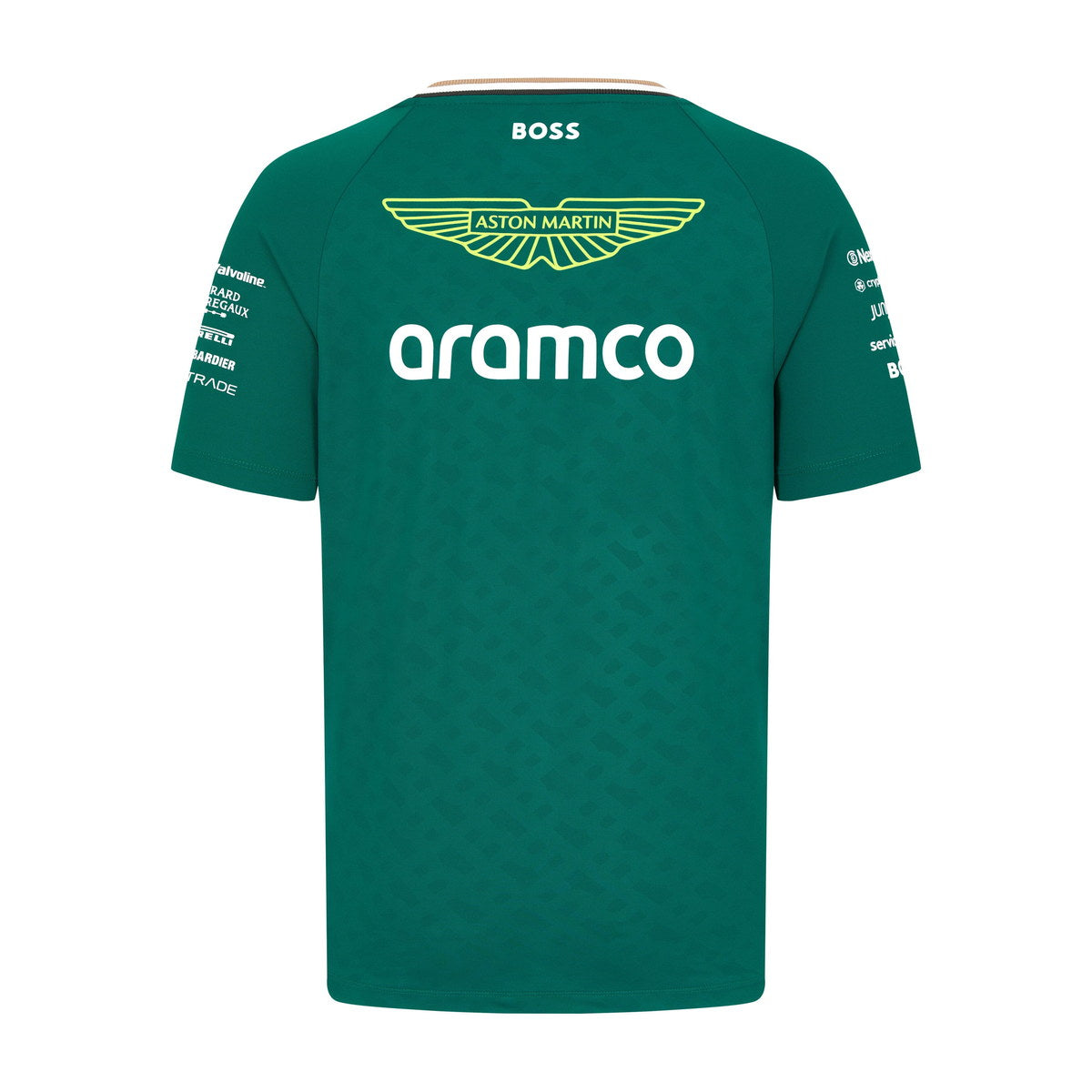 Aston Martin Unisex Replica Team T-Shirt - Green