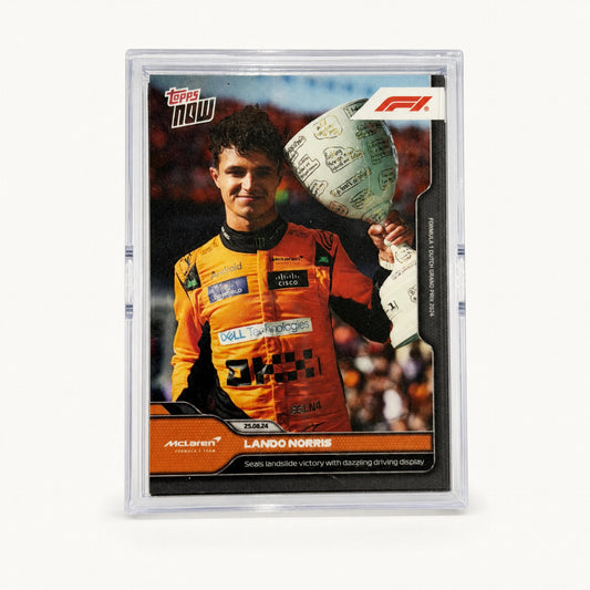 Topps Now · 25.08.24 · Lando Norris secures victory in Dutch GP