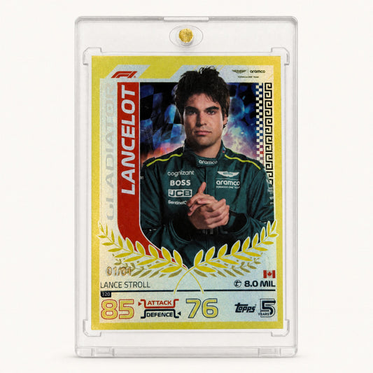 Topps Turbo Attax Gladiator · Lance Stroll · serial 1/1