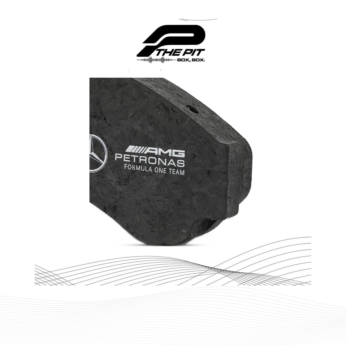 Race-Used Brake Pad — Mercedes-AMG Petronas