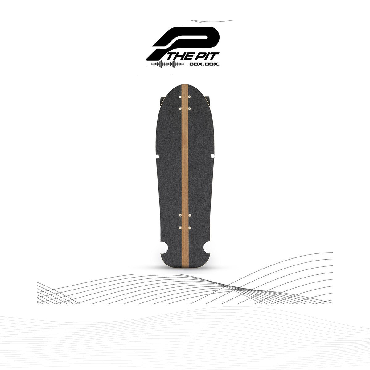 Mercedes 2016 Race-Used Floor Panel Skateboard