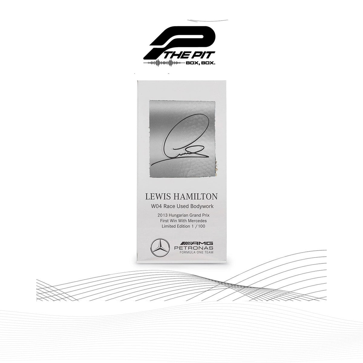 Lewis Hamilton First Win Acrylic Edition 83/100