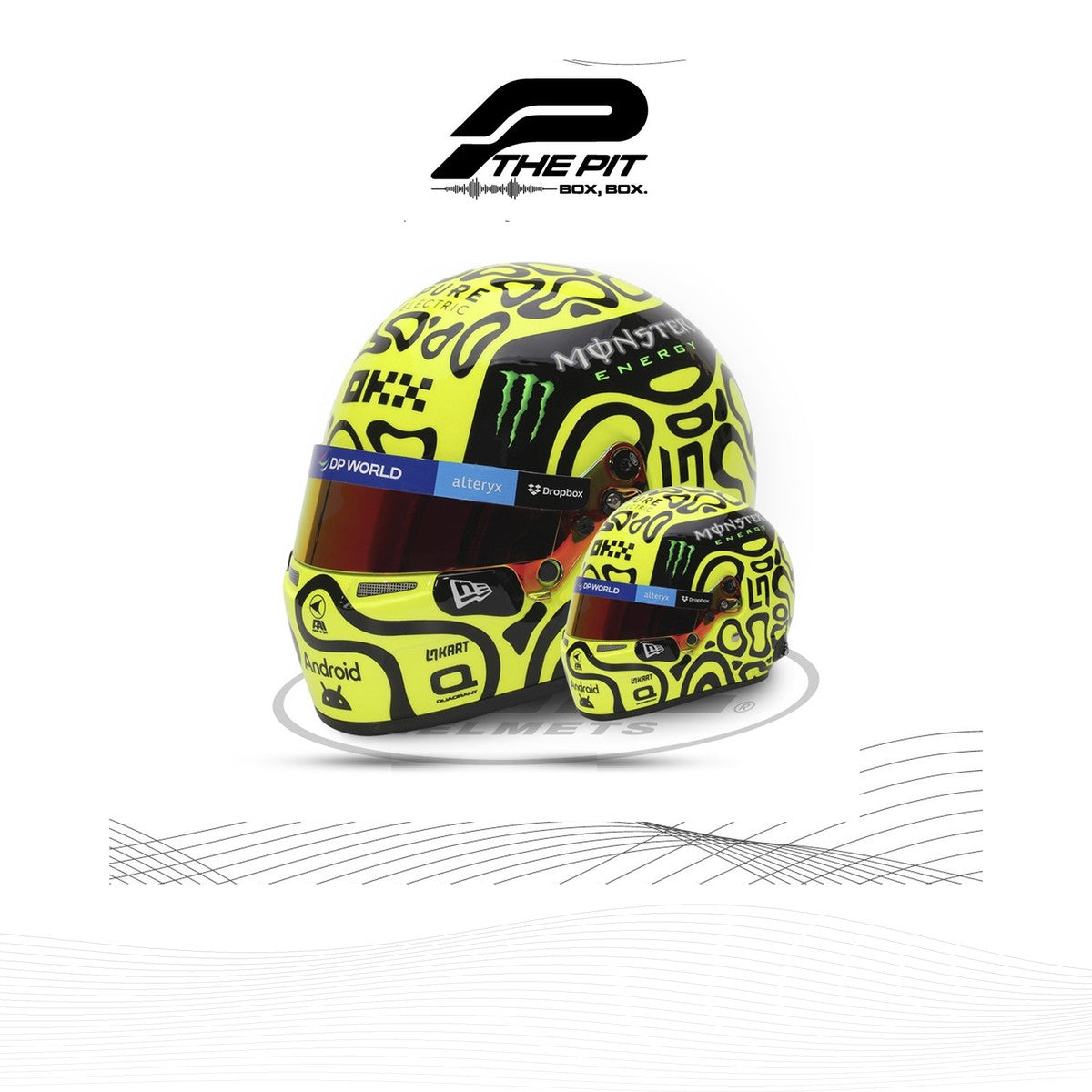 1:2 Scale Lando Norris Replica Helmet