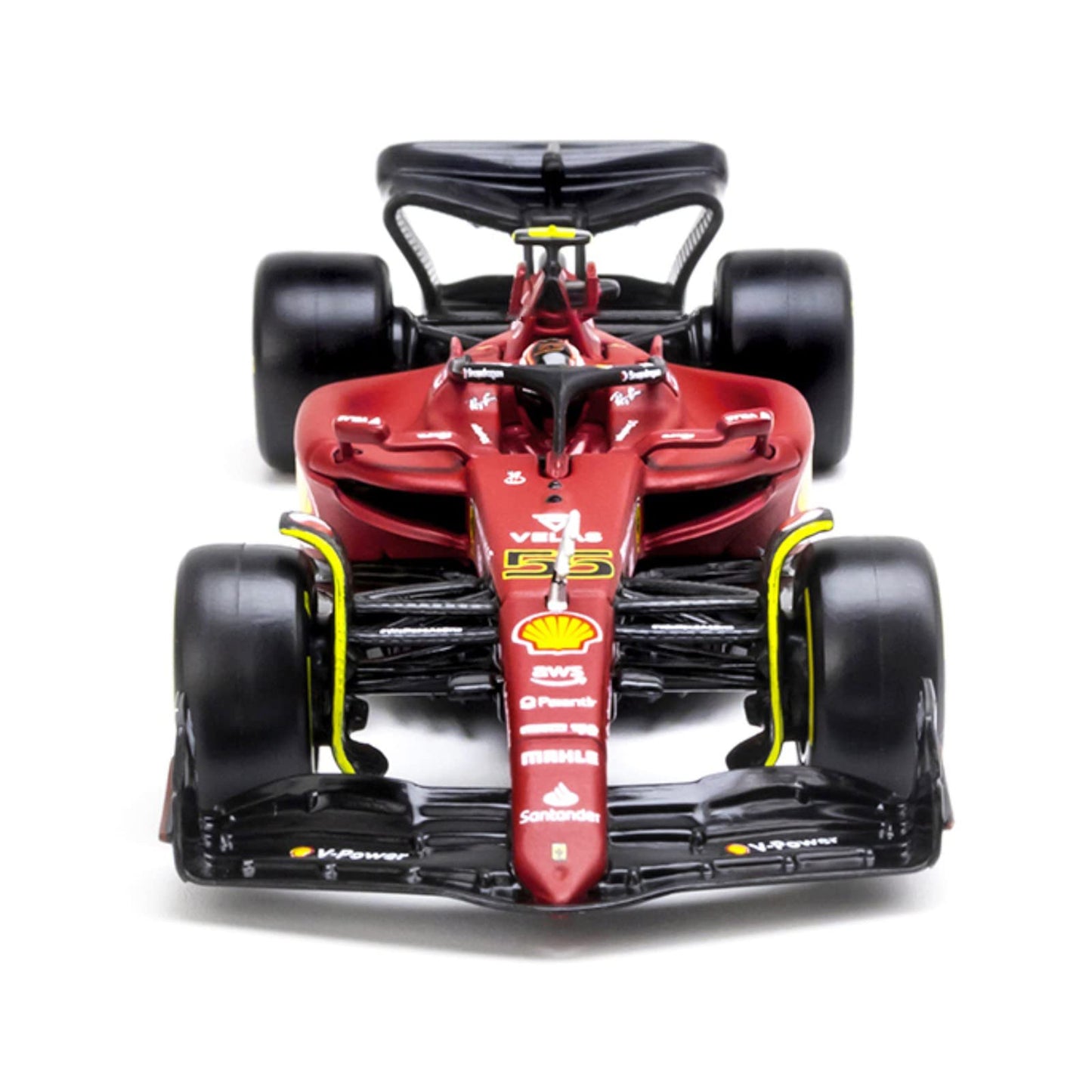 Bburago Ferrari F1-75 — Carlos Sainz — 1:43 · acrylic / plastic hard case