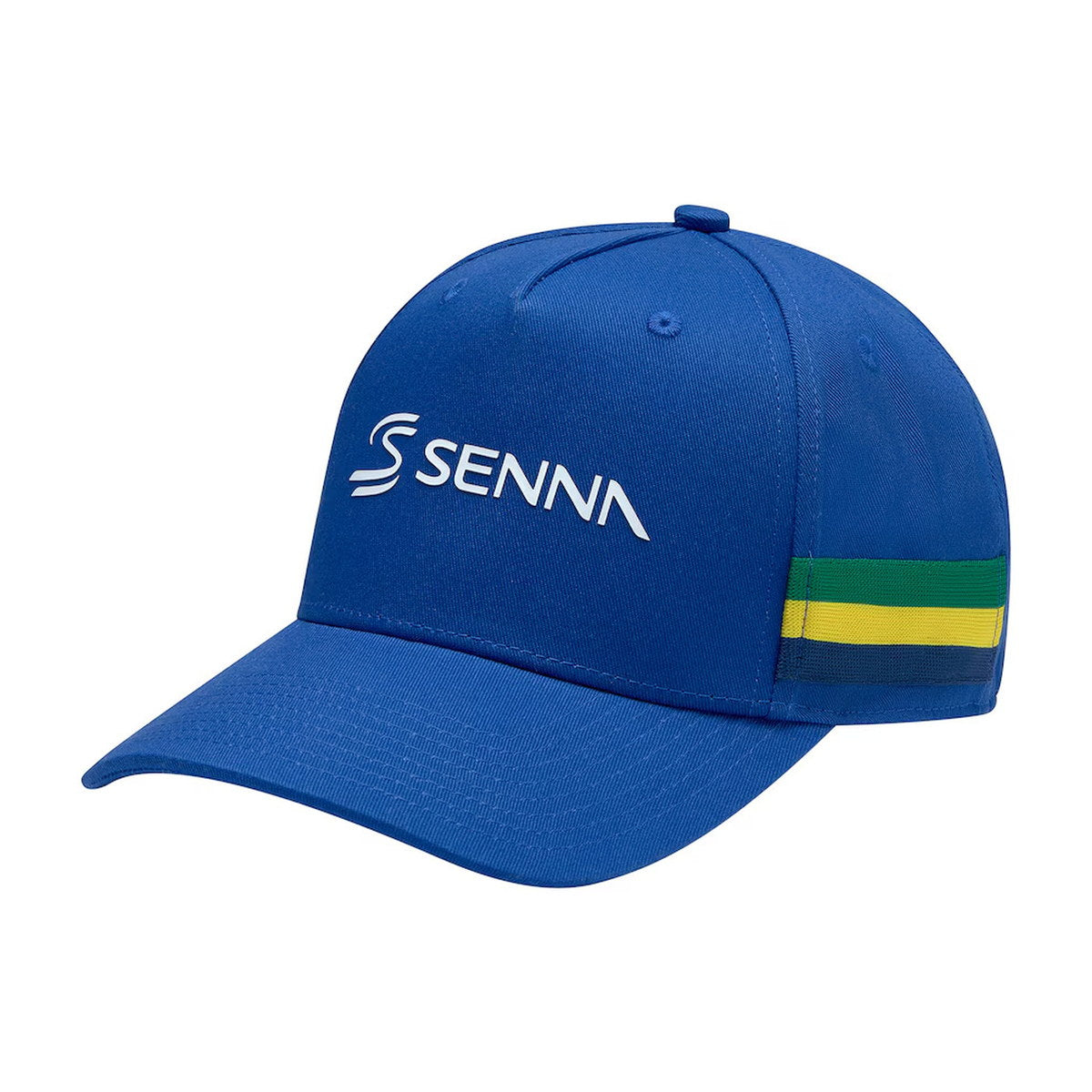 Ayrton Senna Stripe Adjustable Hat - Blue