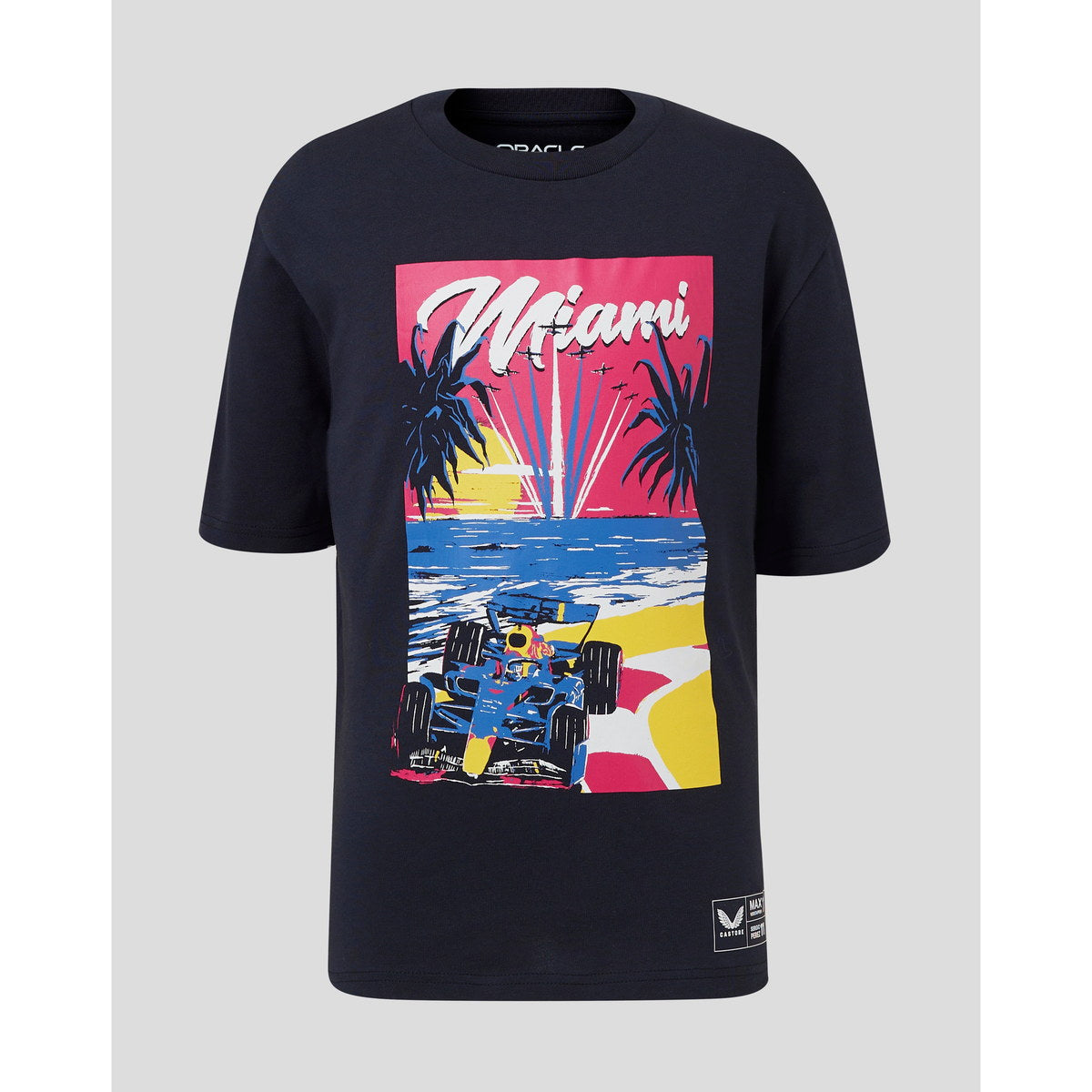 Red Bull Racing Miami Oversized T-Shirt- Navy