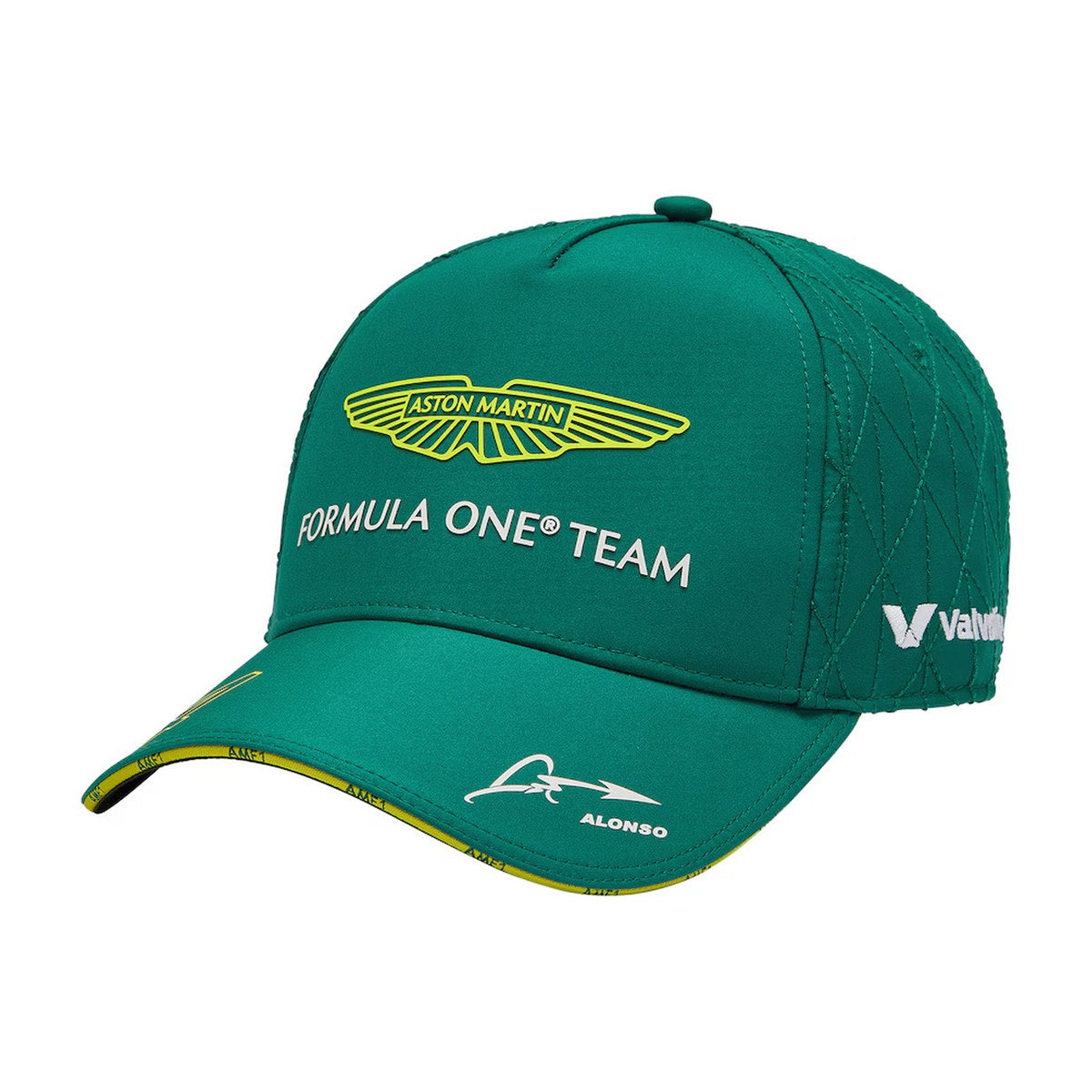 Fernando Alonso Aston Martin Replica Team Adjustable Hat - Green